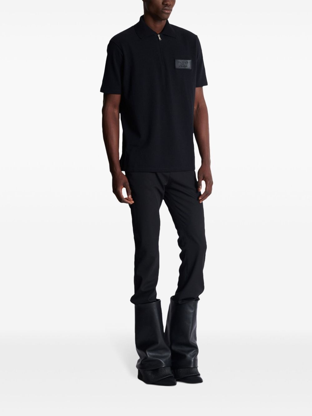 cotton polo shirt - 3