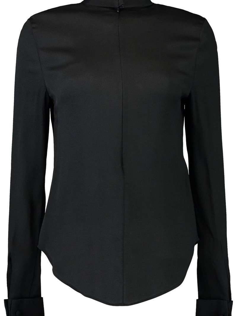 GIAMBATTISTA VALLI long-sleeve mock-neck shirt outlook