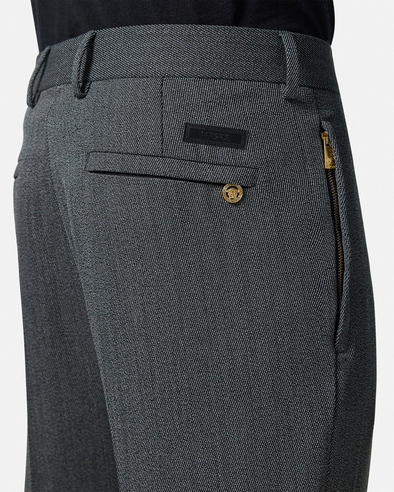 Mouliné Wool Formal Pants 3