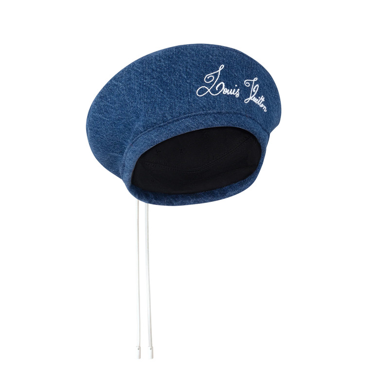 Denim Beret 1