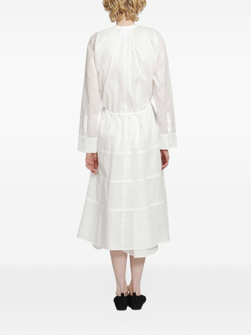 Jil Sander tiered midi dress outlook