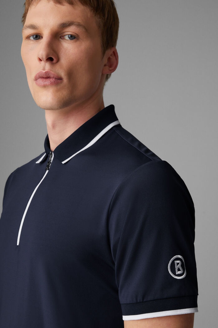 Cody Functional polo shirt in Navy blue - 4