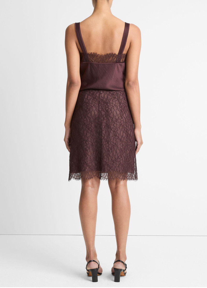 Vince Lace Short Skirt outlook
