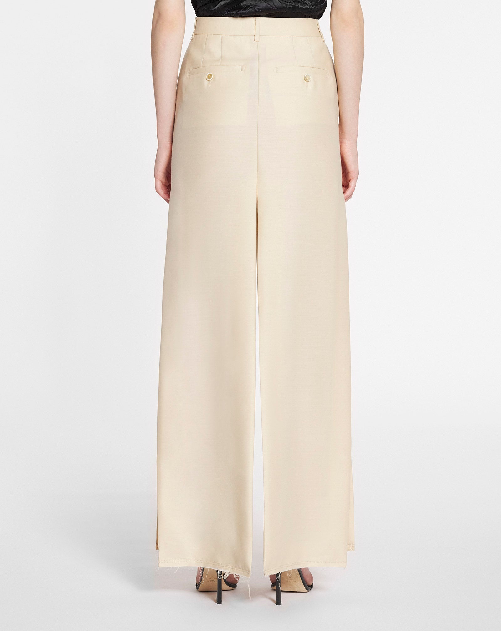 LONG SLIT SKIRT - 5