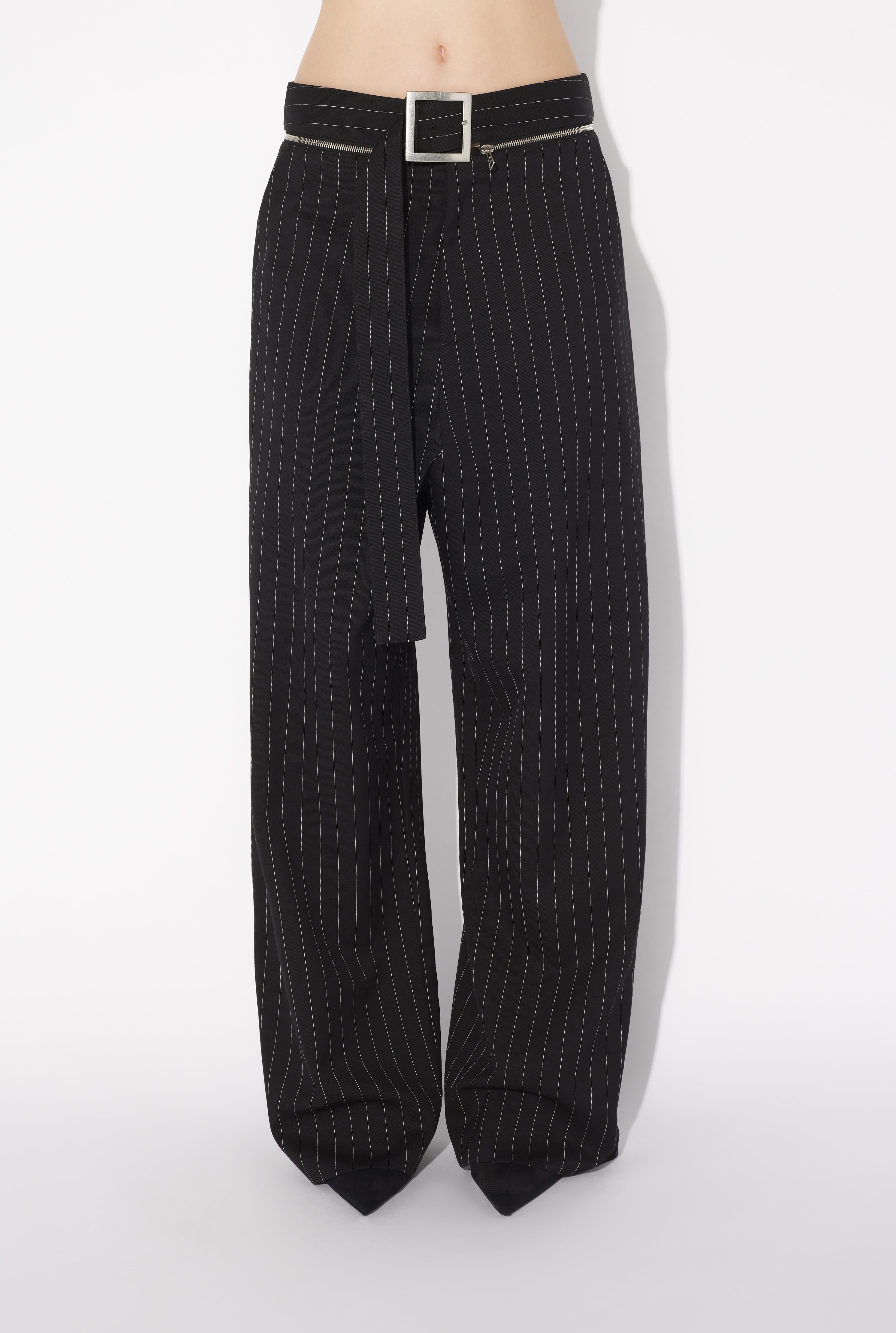THE BELTED SUIT PANTS - 4