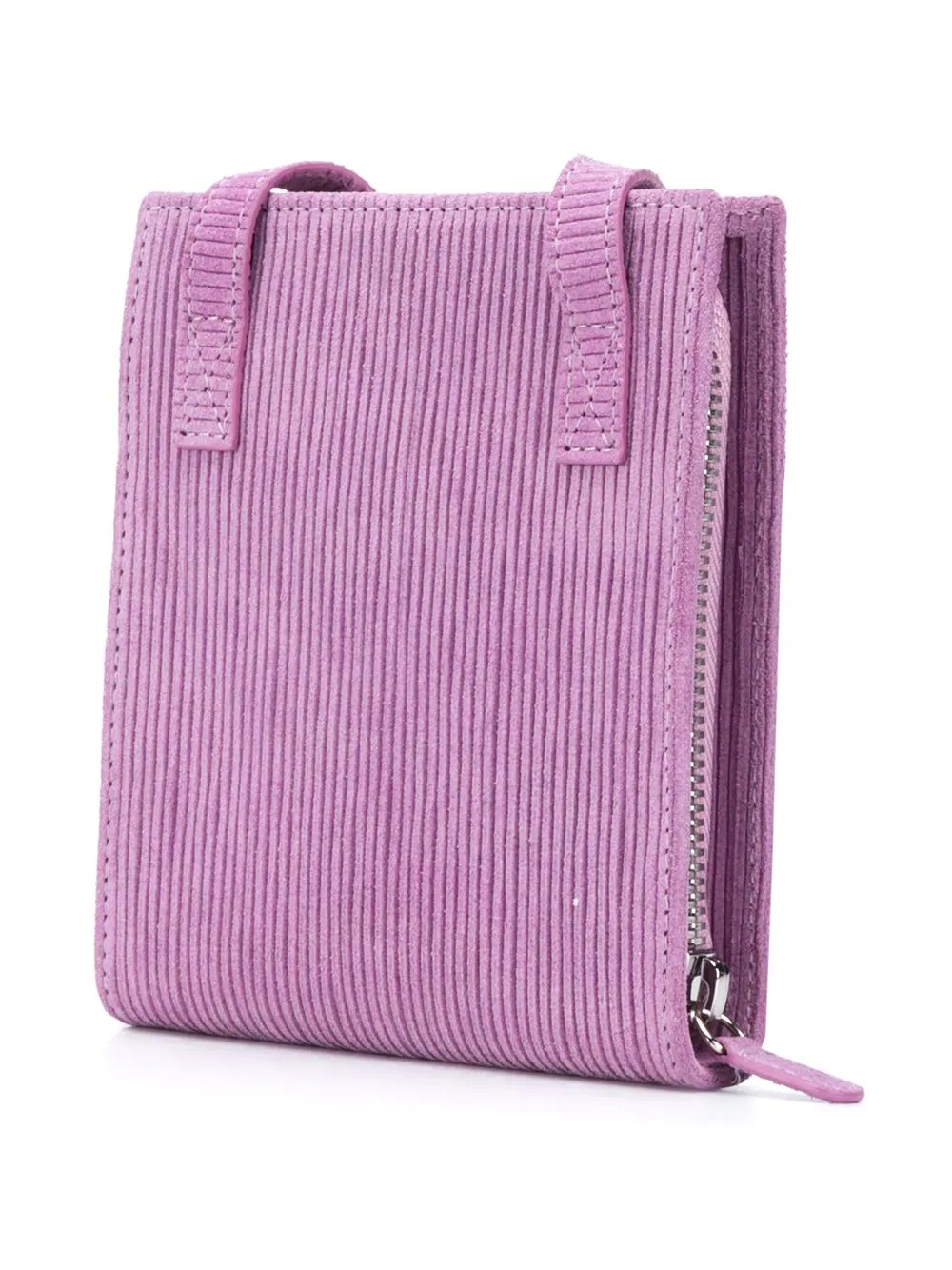 logo-lettering striped shoulder bag - 3