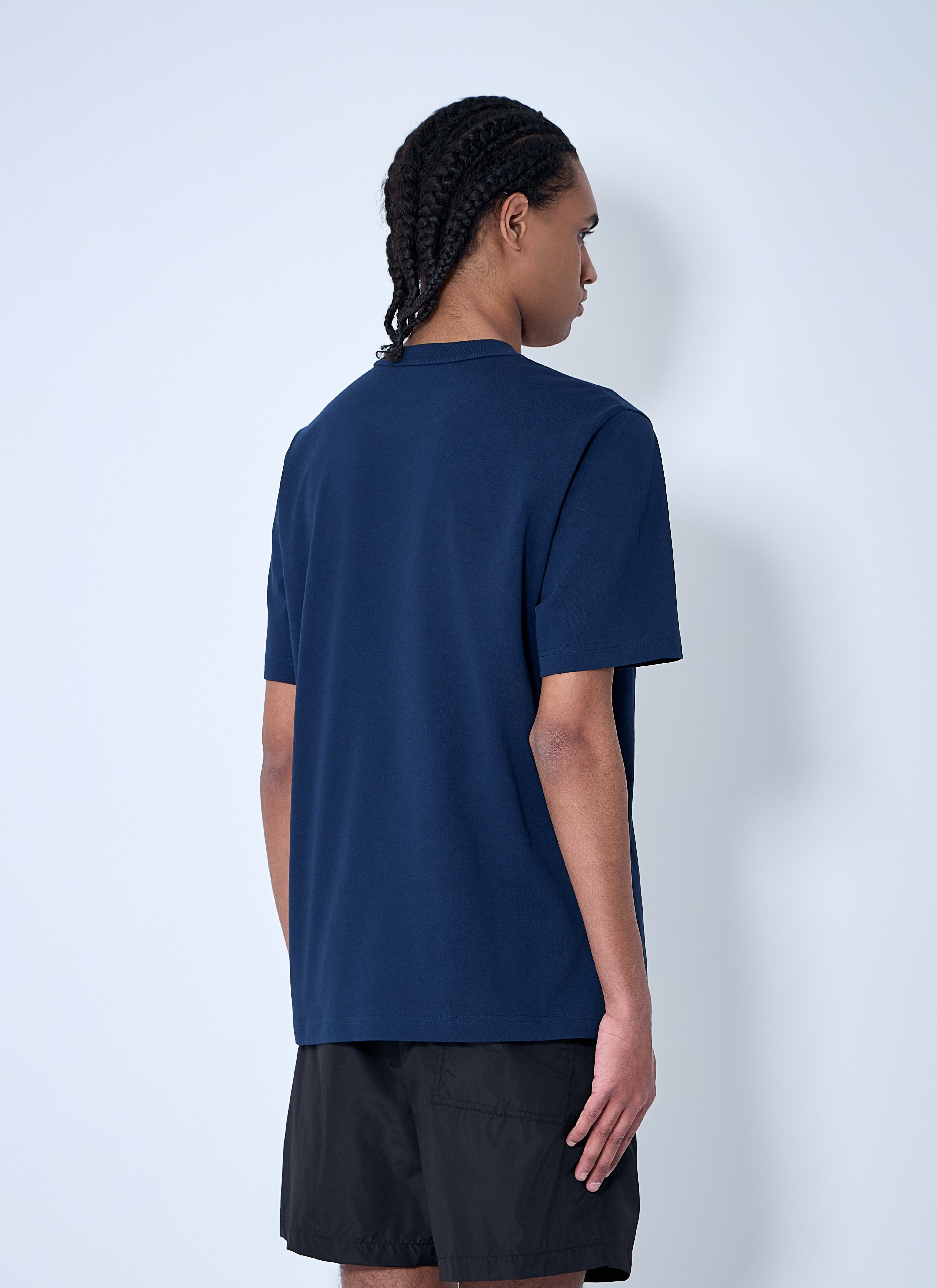 Moncler Men Logo Motif T-Shirt - 4