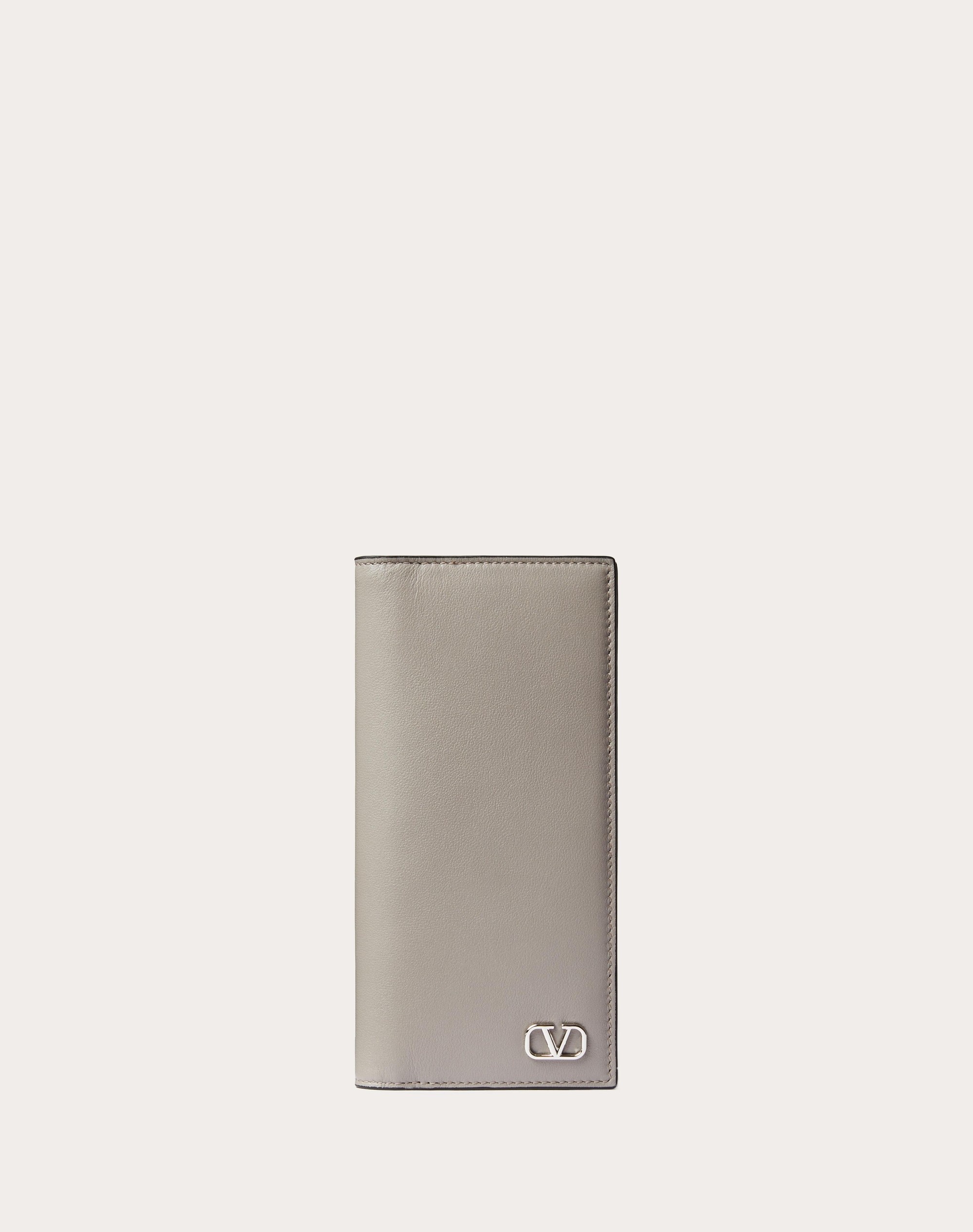 MINI VLOGO SIGNATURE CALFSKIN WALLET - 1