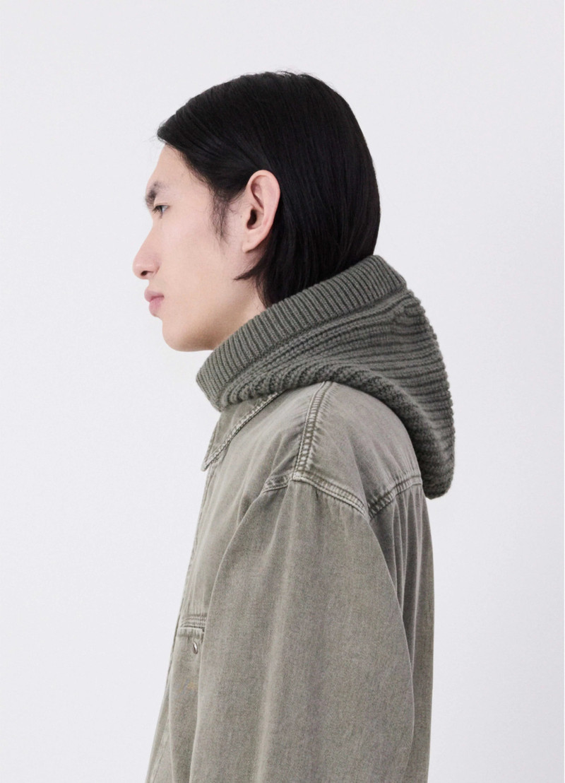 Lemaire HOOD LAMBSWOOL | REVERSIBLE