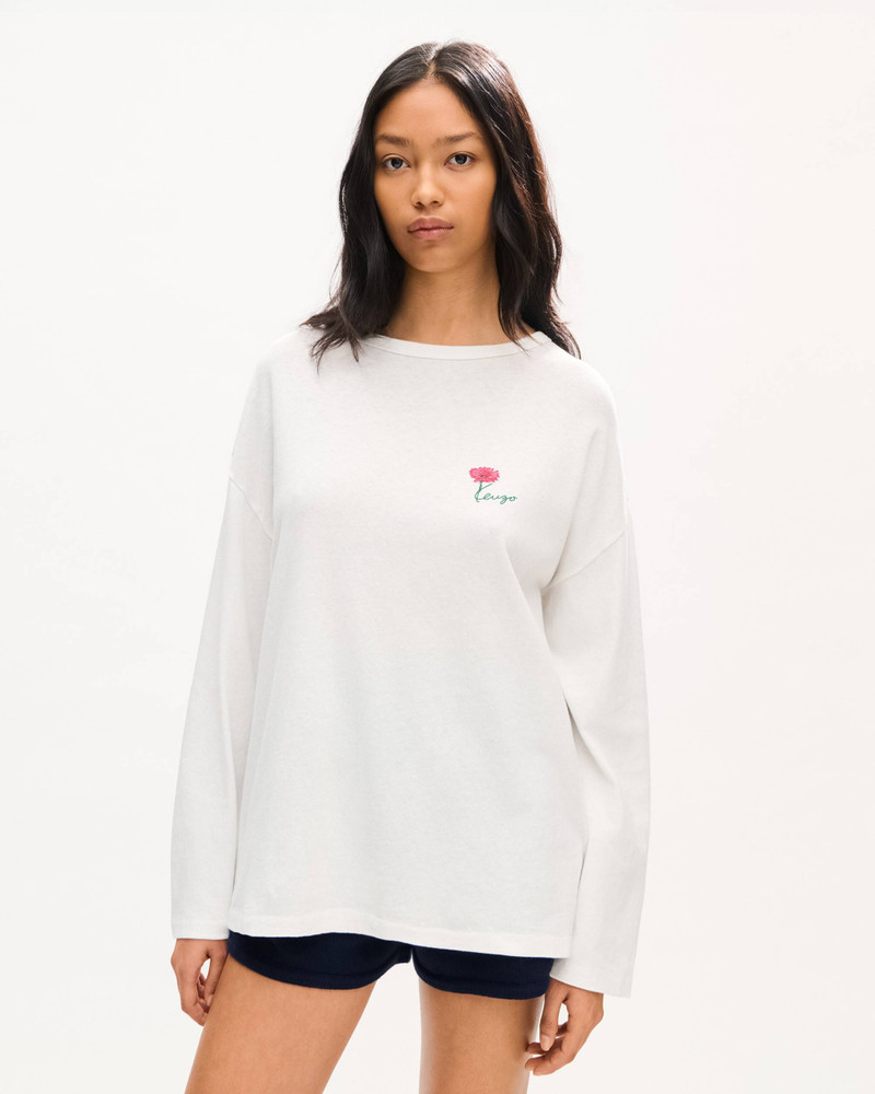 KENZO 'KENZO Tulip' long sleeves relax T-shirt in cotton outlook