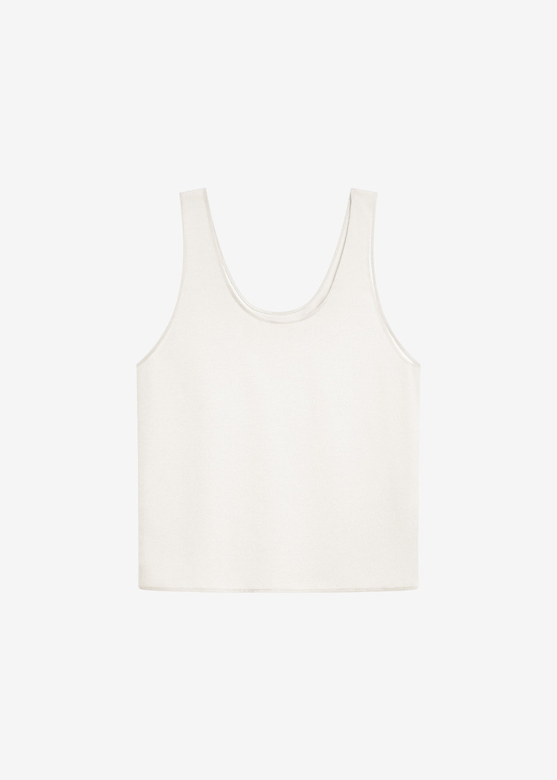 Esten Tank Top - Ivory 1