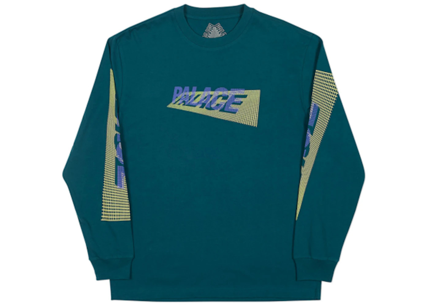 Palace 3-P Longsleeve Forest Green - 1