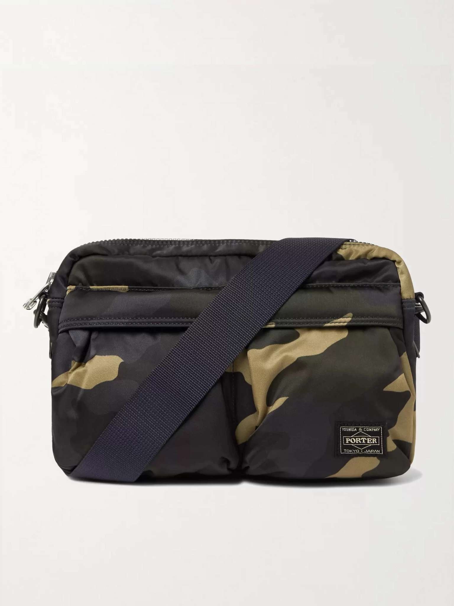 Counter Shade Camouflage-Print Nylon Messenger Bag - 6