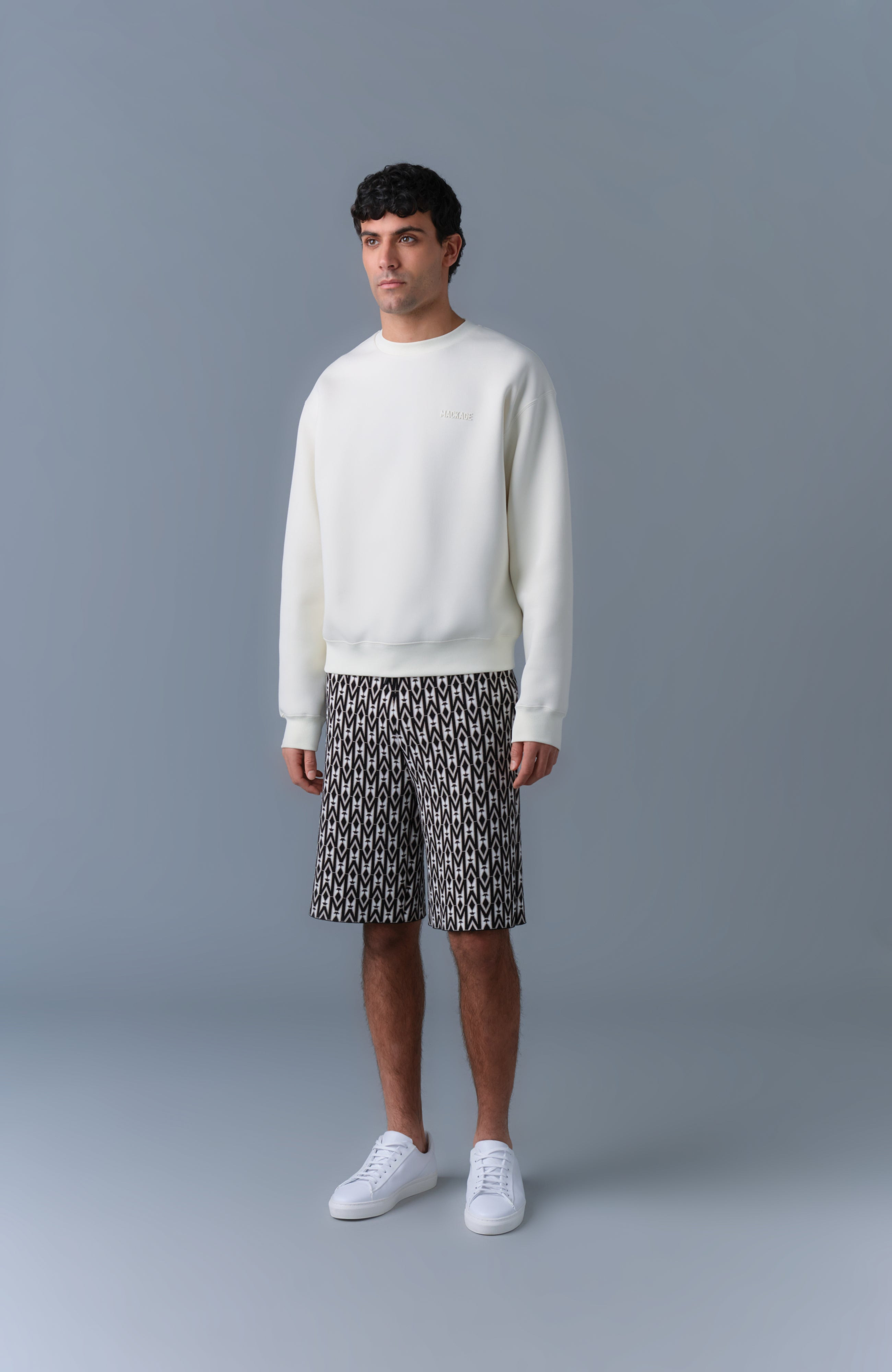 JULIAN Double-Face Jersey Sweatshirt - 2