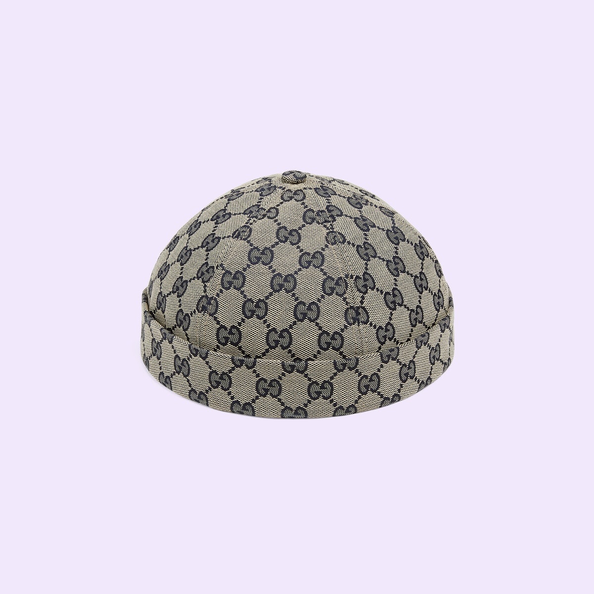 GG cotton canvas hat - 1