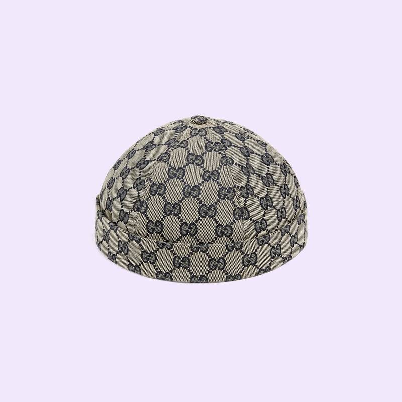 GG cotton canvas hat 1