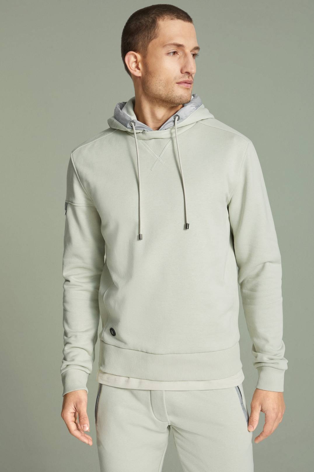 BLAZE SWEATSHIRT HOODIE IN LIME GREEN - 2