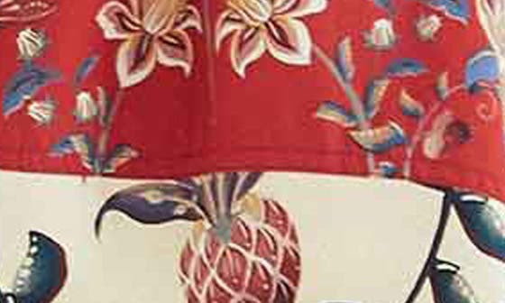 FARM Rio Winter Breeze Mixed Print Cotton Skirt in Winter Breeze Red at Nordstrom - 3