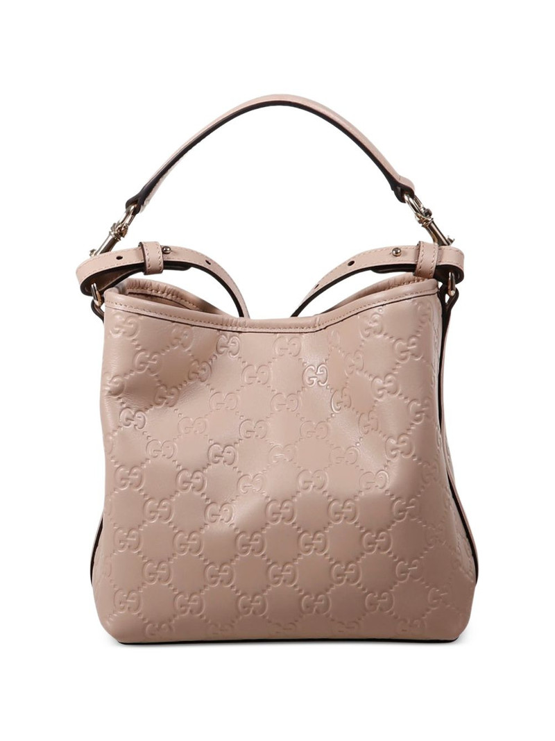 GUCCI small GG Emblem tote bag outlook