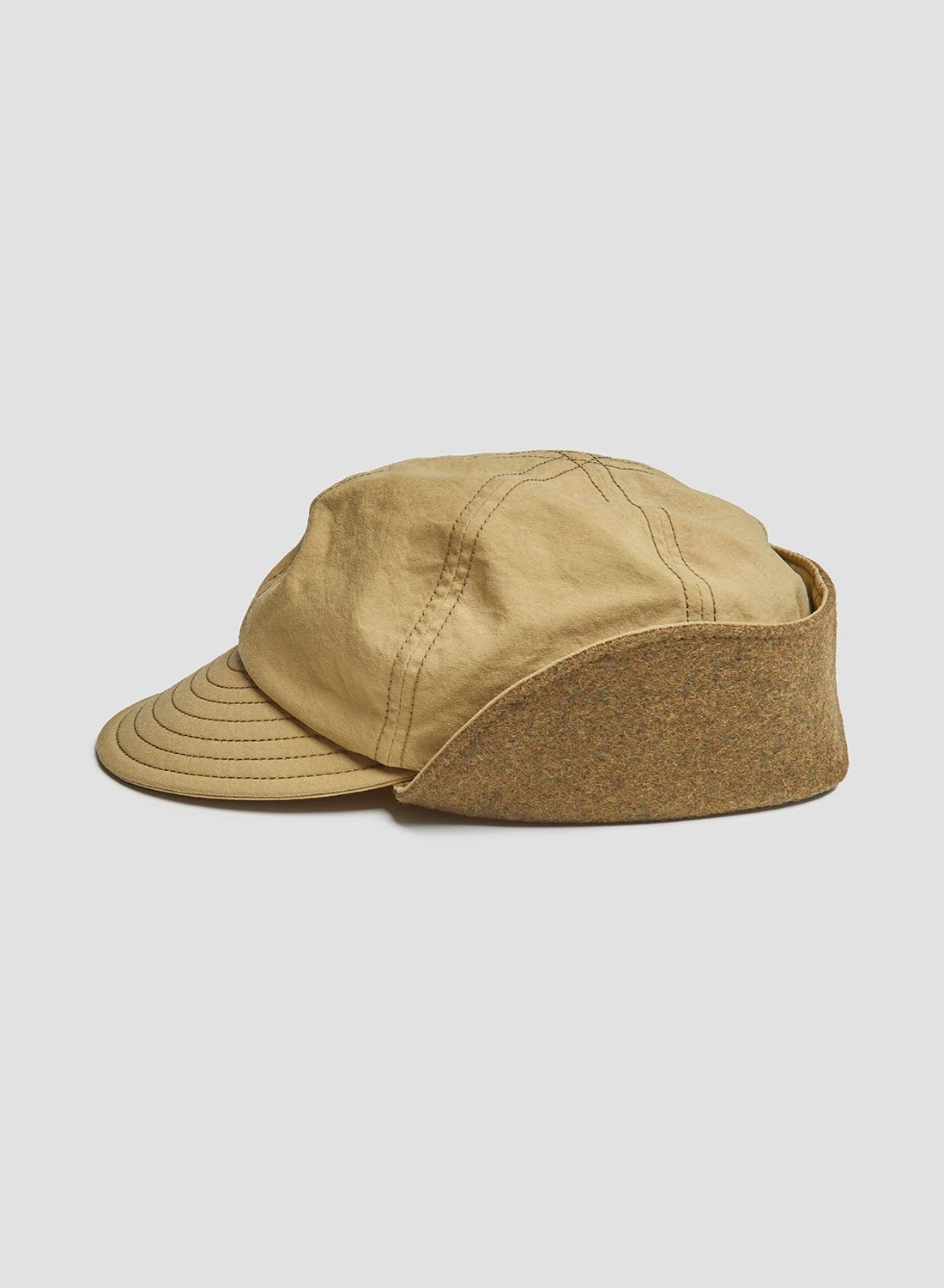 Army Mountain Cap in Khaki - 1