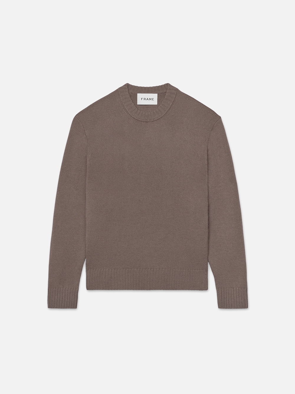 The Cashmere Crewneck Sweater in Dry Rose - 1