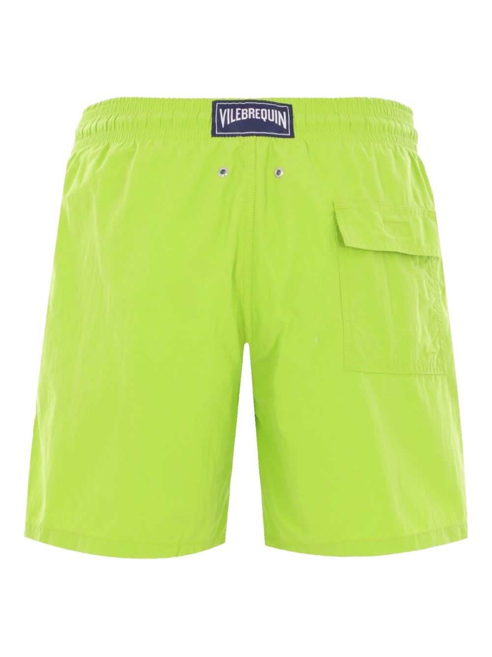 logo-patch swim shorts - 2
