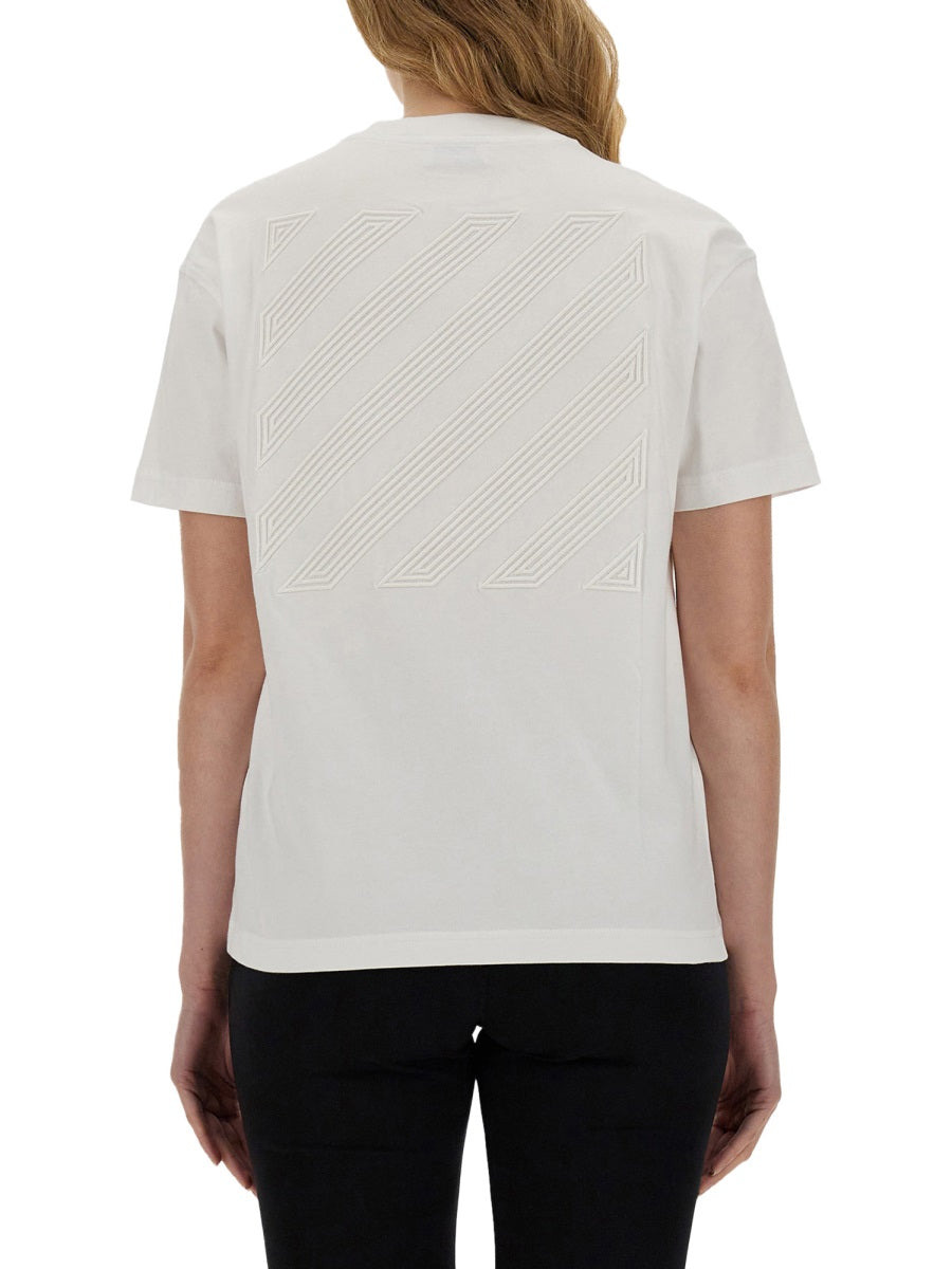 Off-White Women T-Shirt With Logo - 3