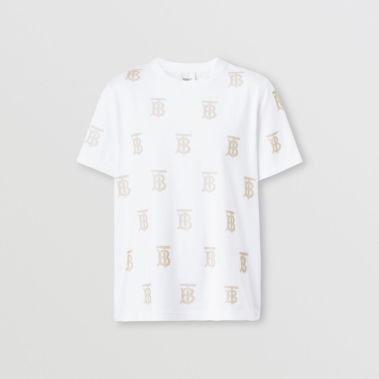 Monogram Motif Cotton T-shirt - 1