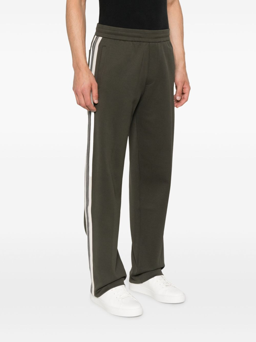 stripe-detail track pants - 3