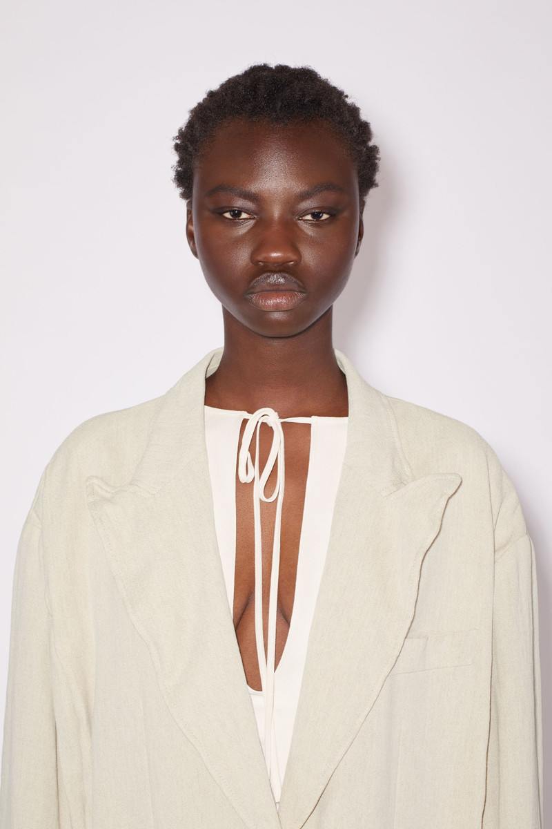 Single-breasted suit jacket - Light Sand 6