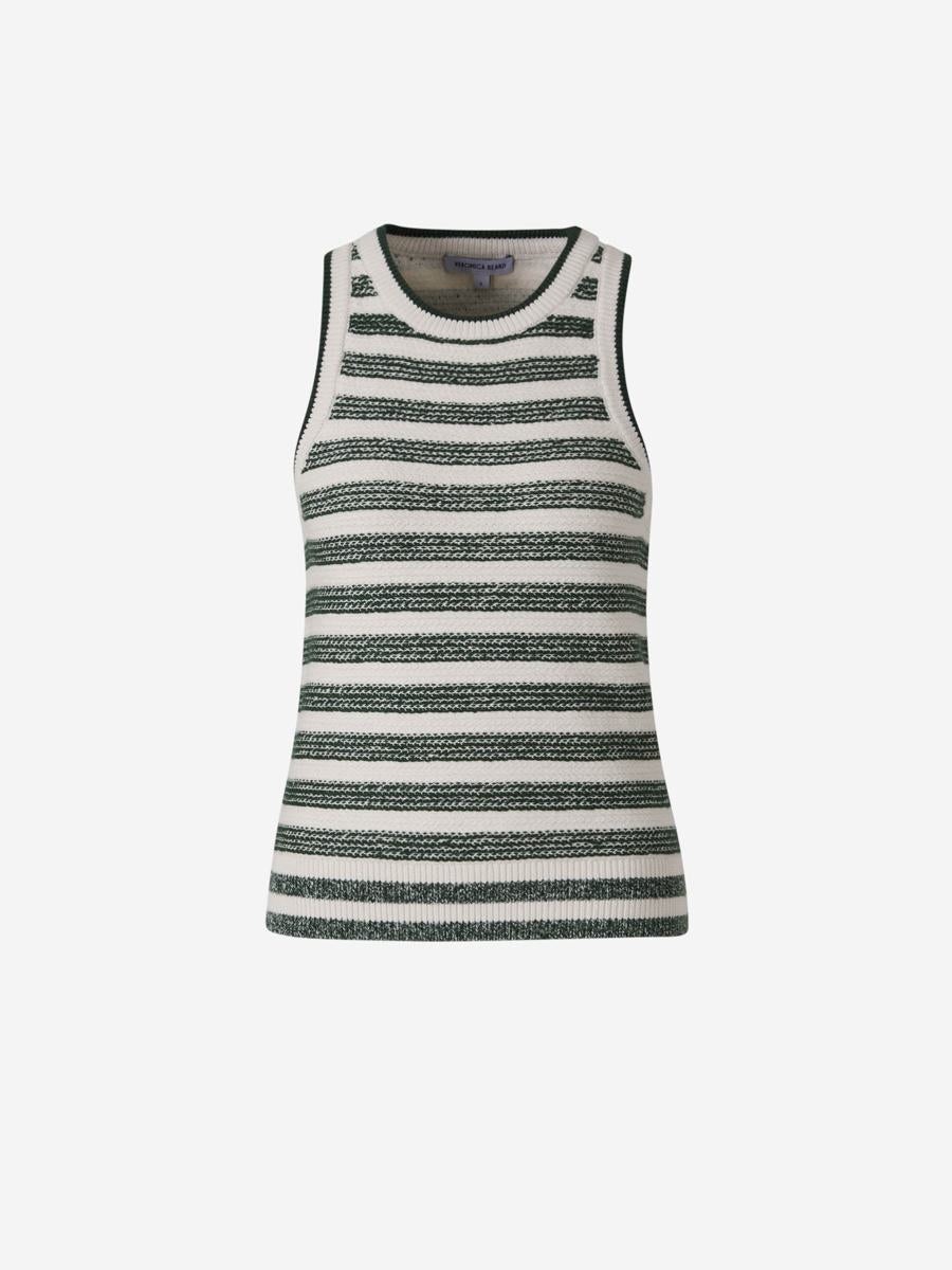 Veronica Beard Striped Motif Top - 1