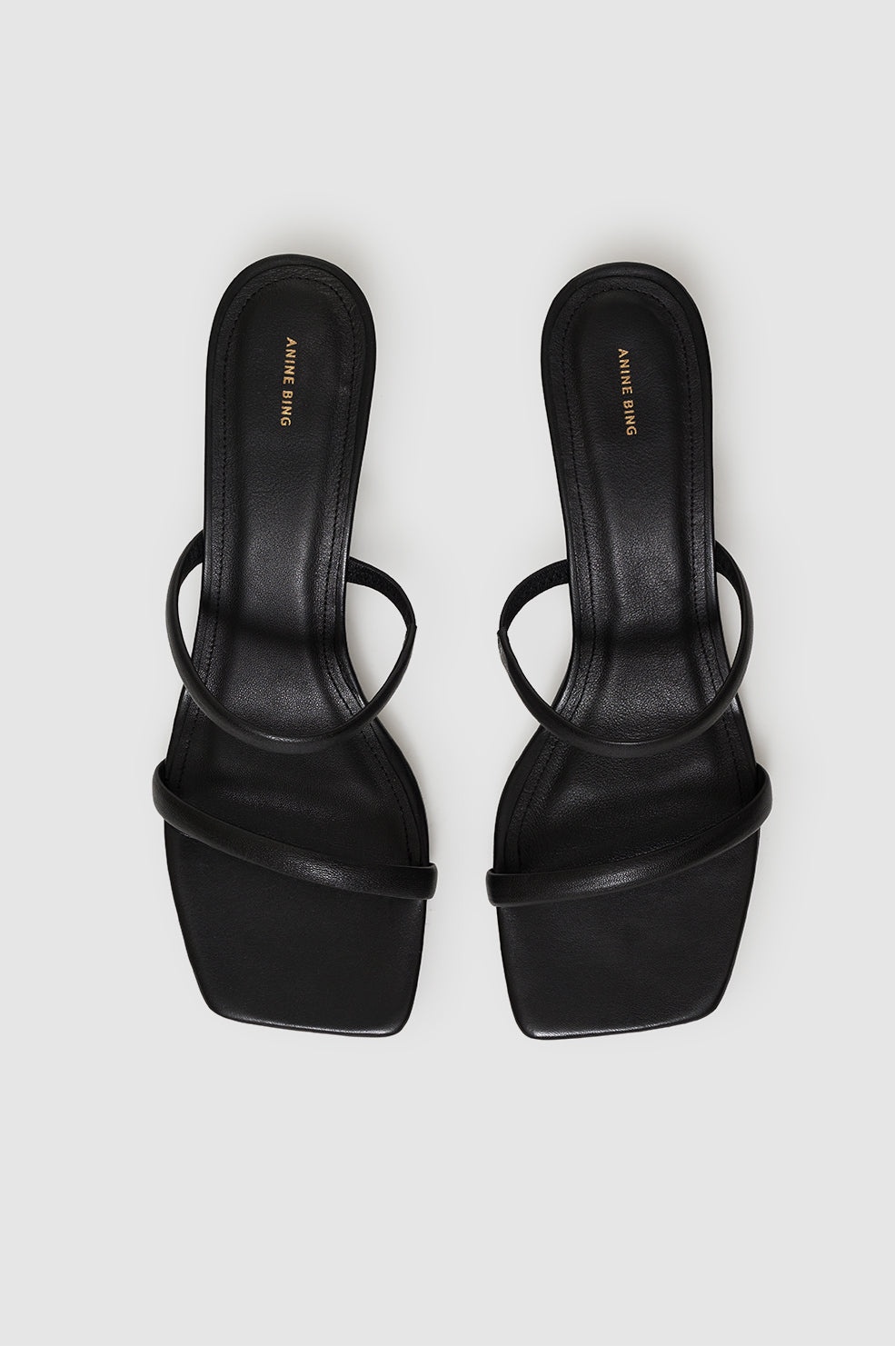 Hilda Mule Sandals - Black - 2