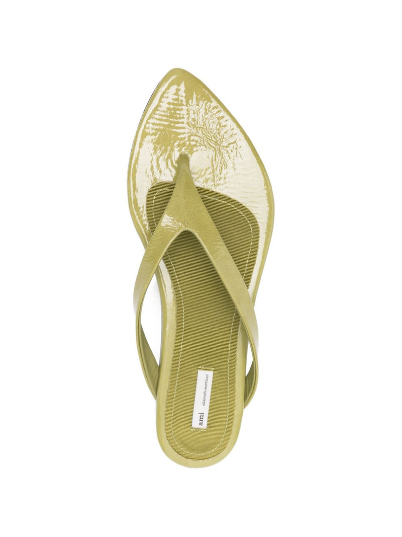 leather flat sandals 4