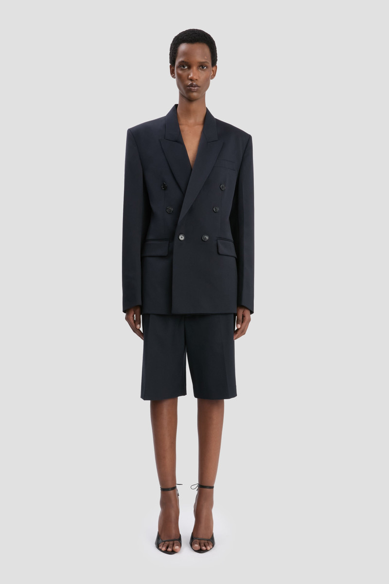 Victoria Beckham Tailored Jacket In Navy outlook