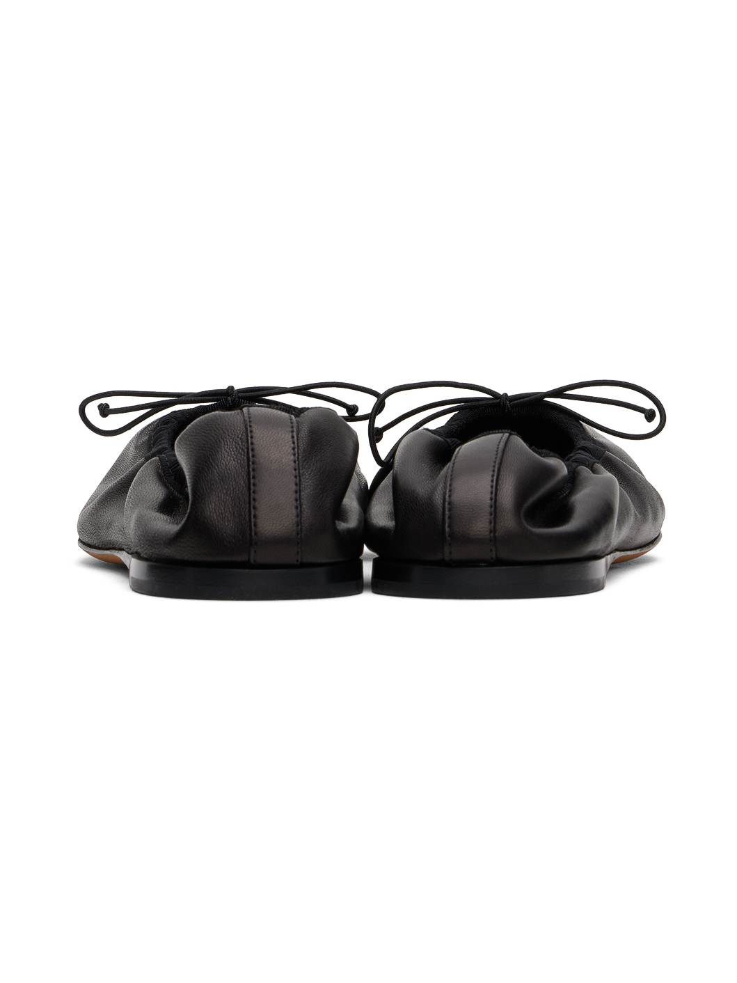 Black Awar Ballerina Flats - 2