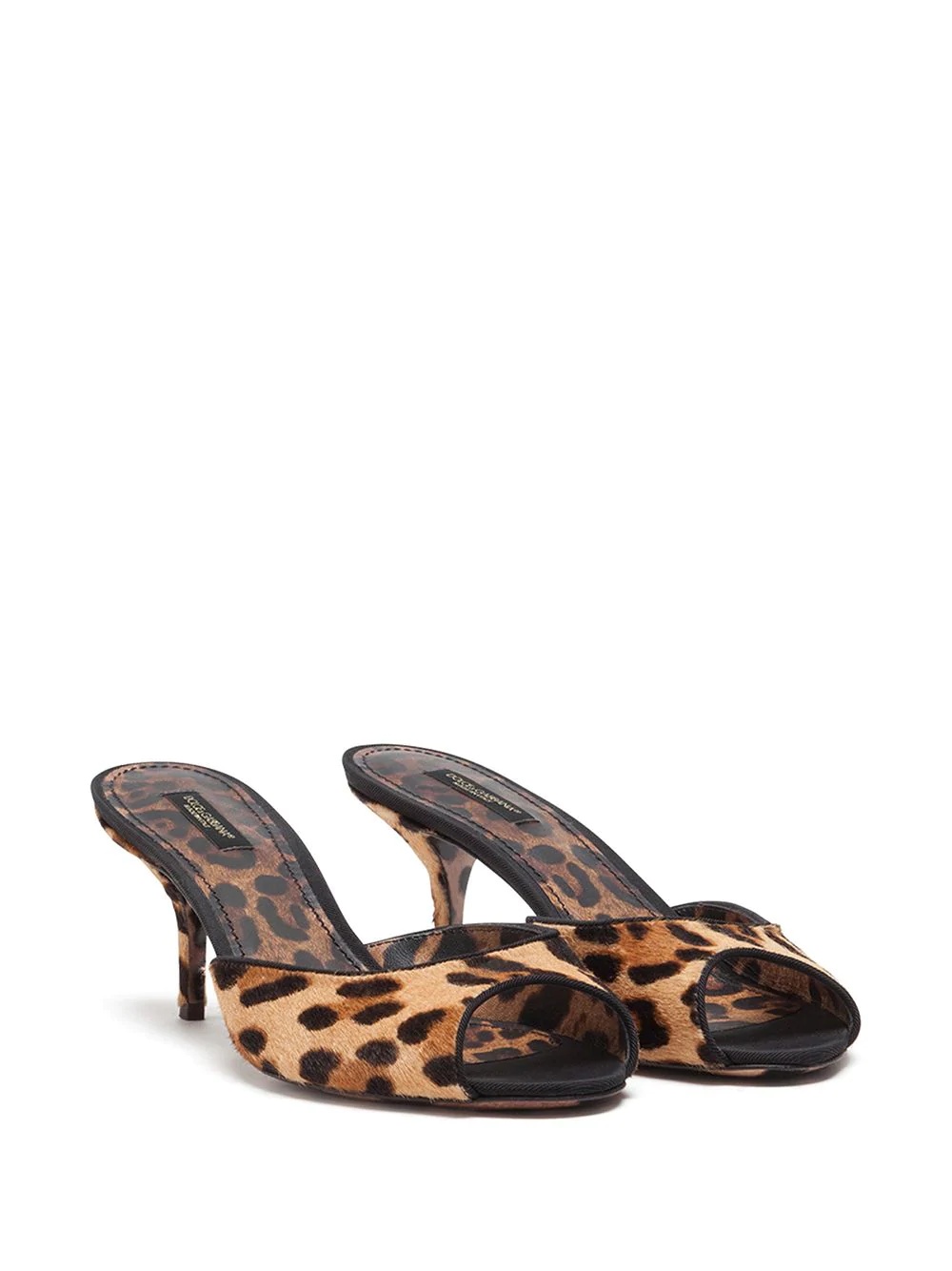 60mm leopard-print mules - 2