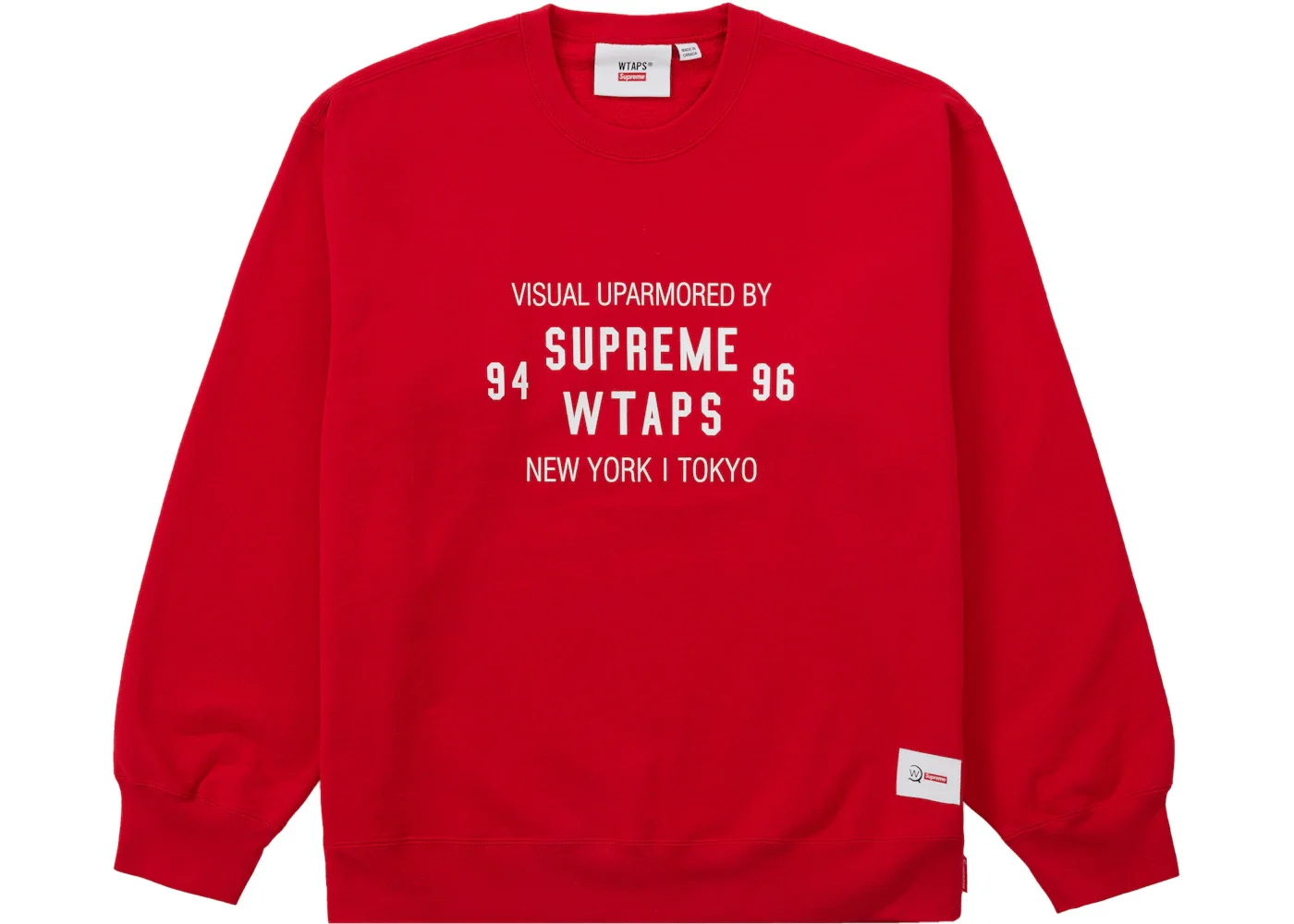 Supreme WTAPS Crewneck Red - 1