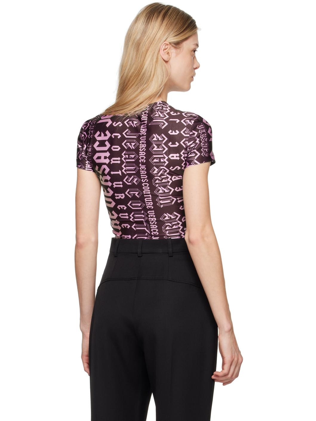 Purple Logomania T-Shirt - 3