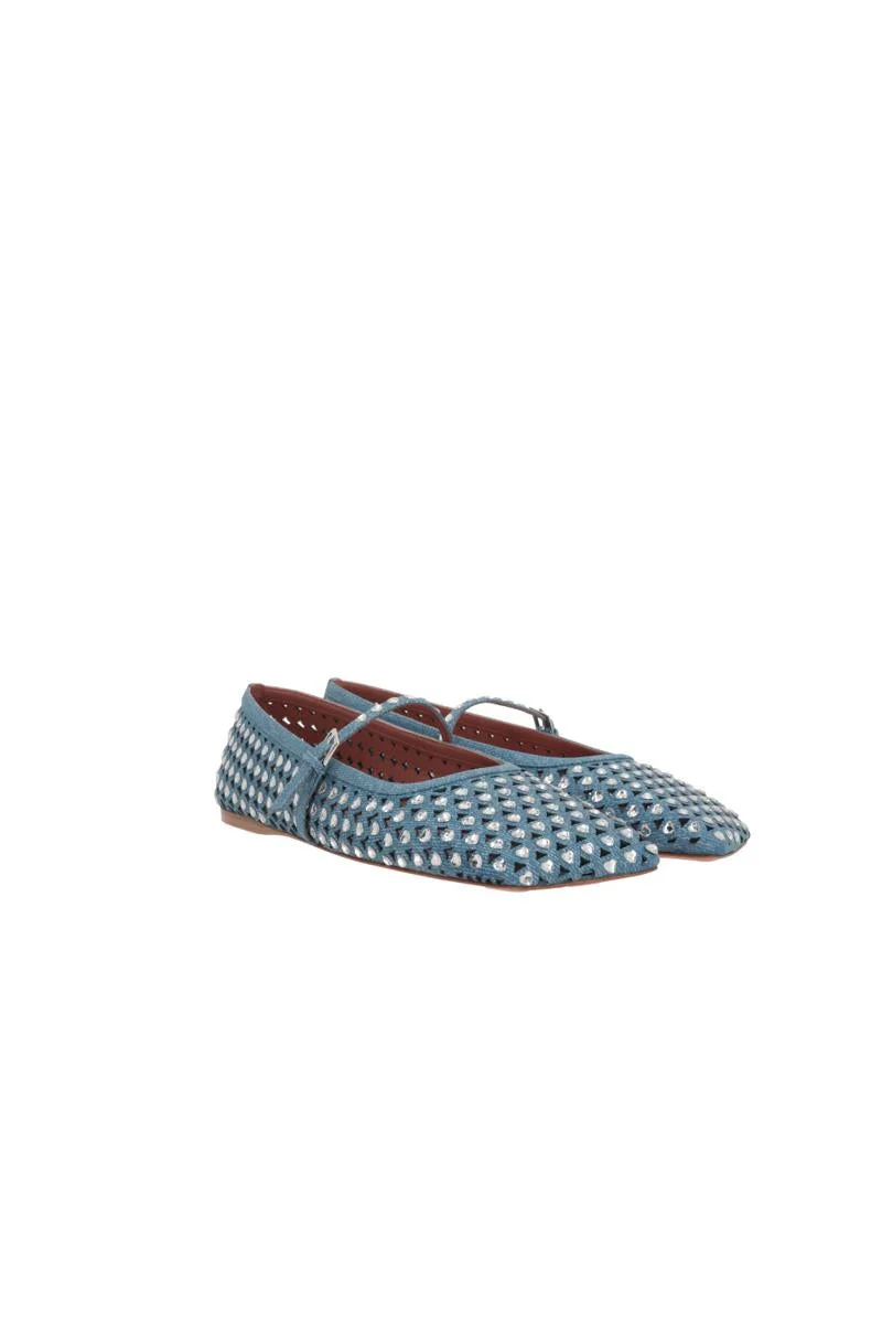 Amina Muaddi AMINA MUADDI FLAT SHOES - 1