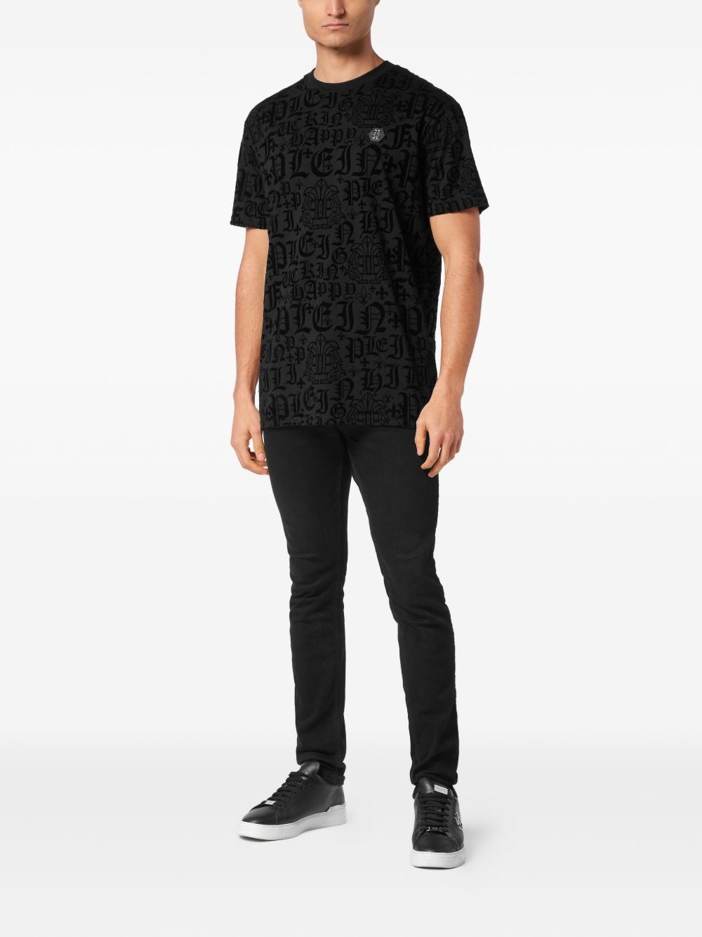 Gothic Plein-print T-shirt - 2