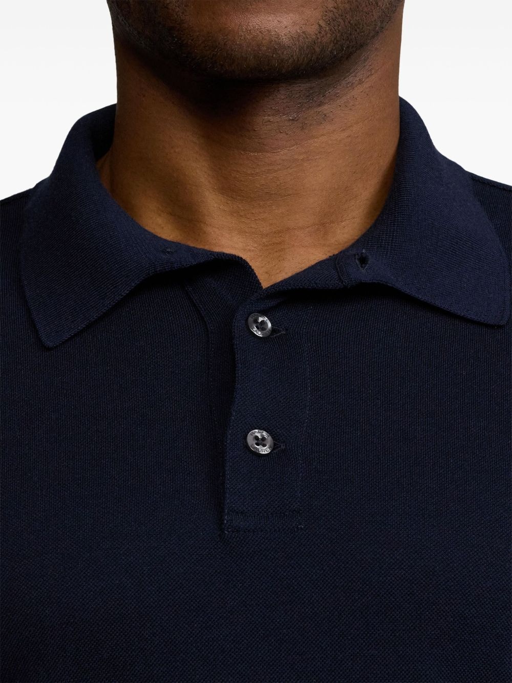 logo-embroidered polo shirt - 5
