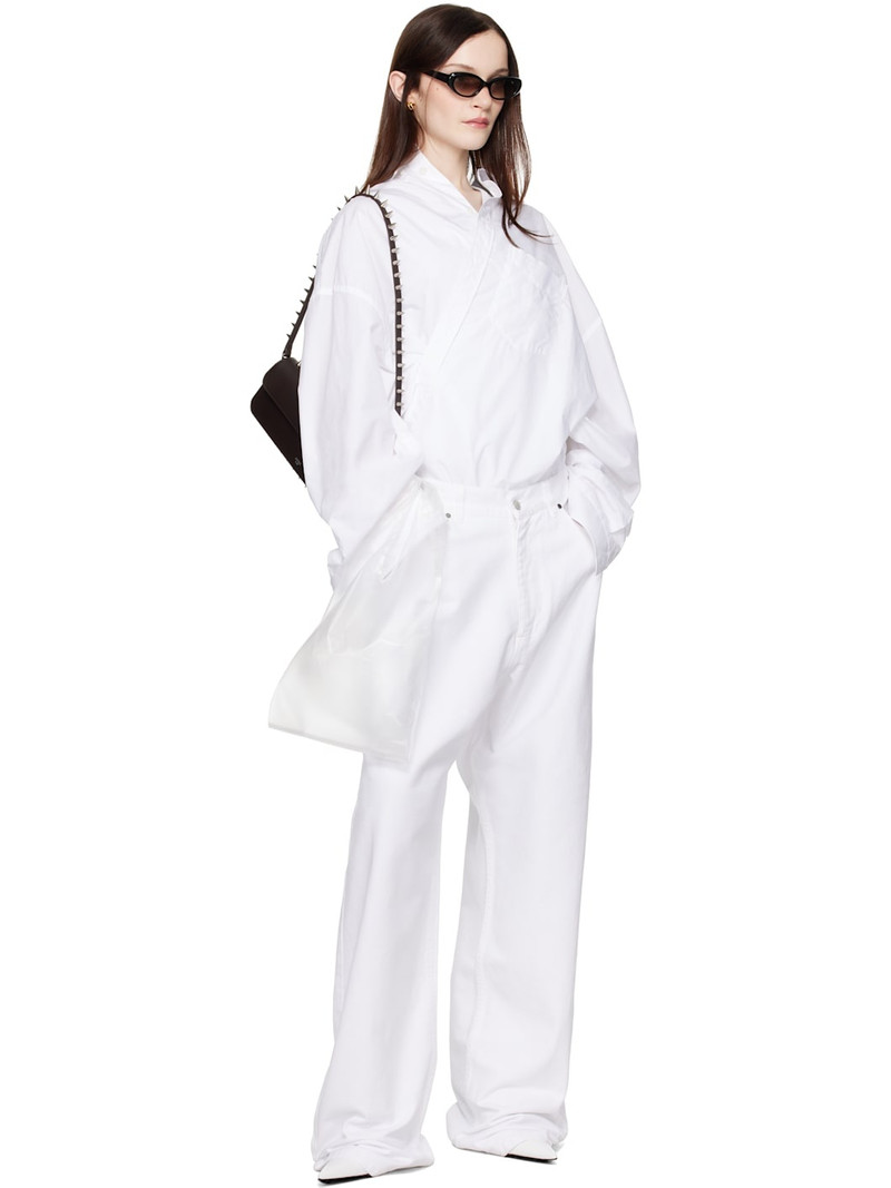 ABRA White Body Jeans outlook