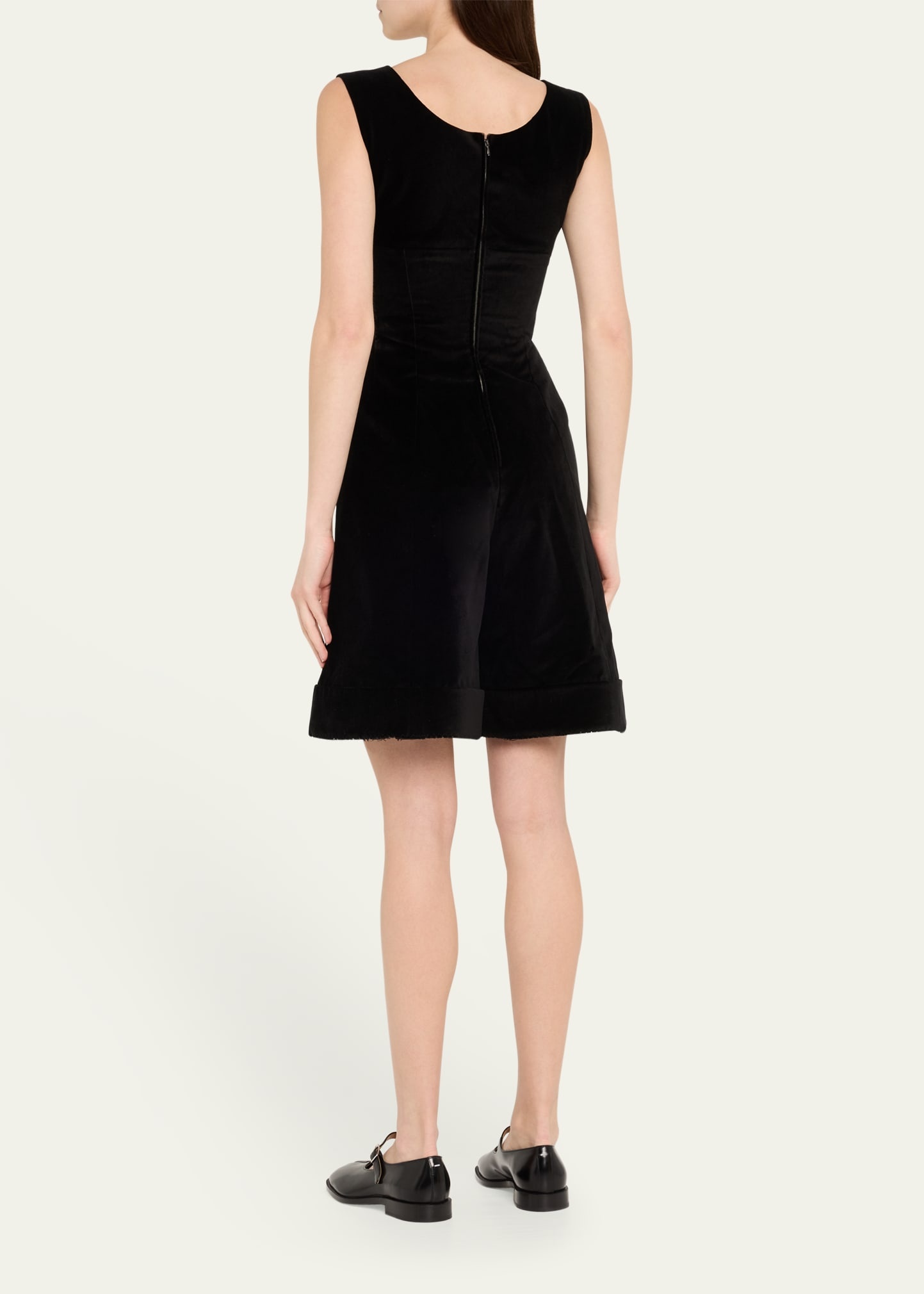 Deconstructed Cuffed Short Jumpsuit - 3