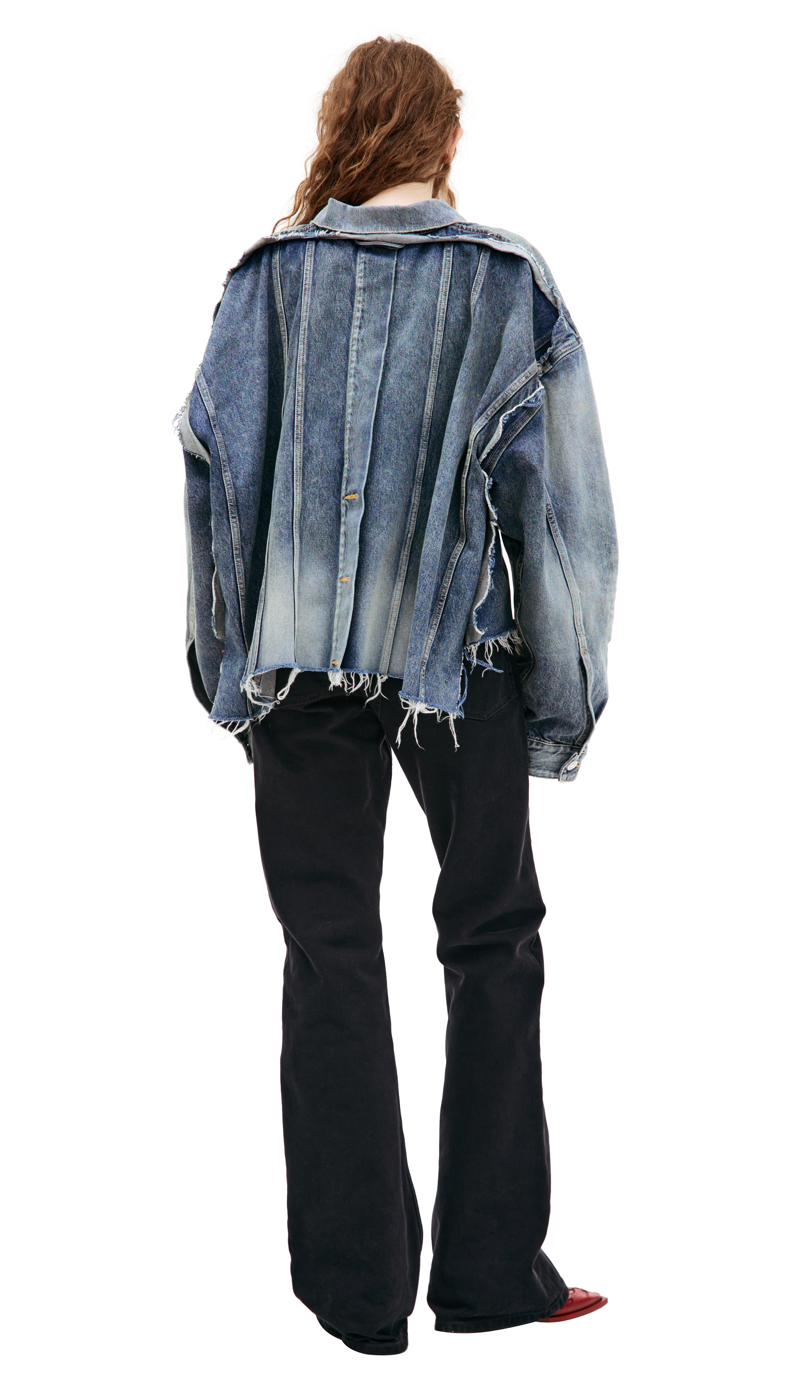 DENIM JACKET WITH BUTTONS - 4