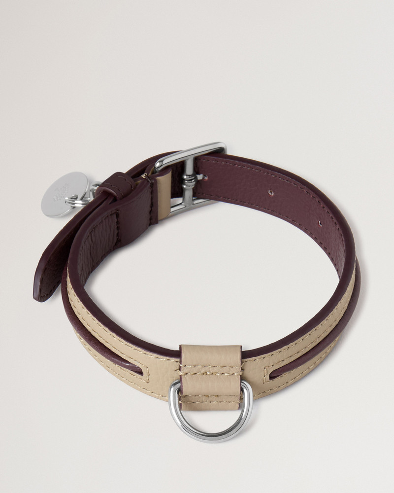 Small Leather Dog Collar
Dune & Oxblood Small Classic Grain 3