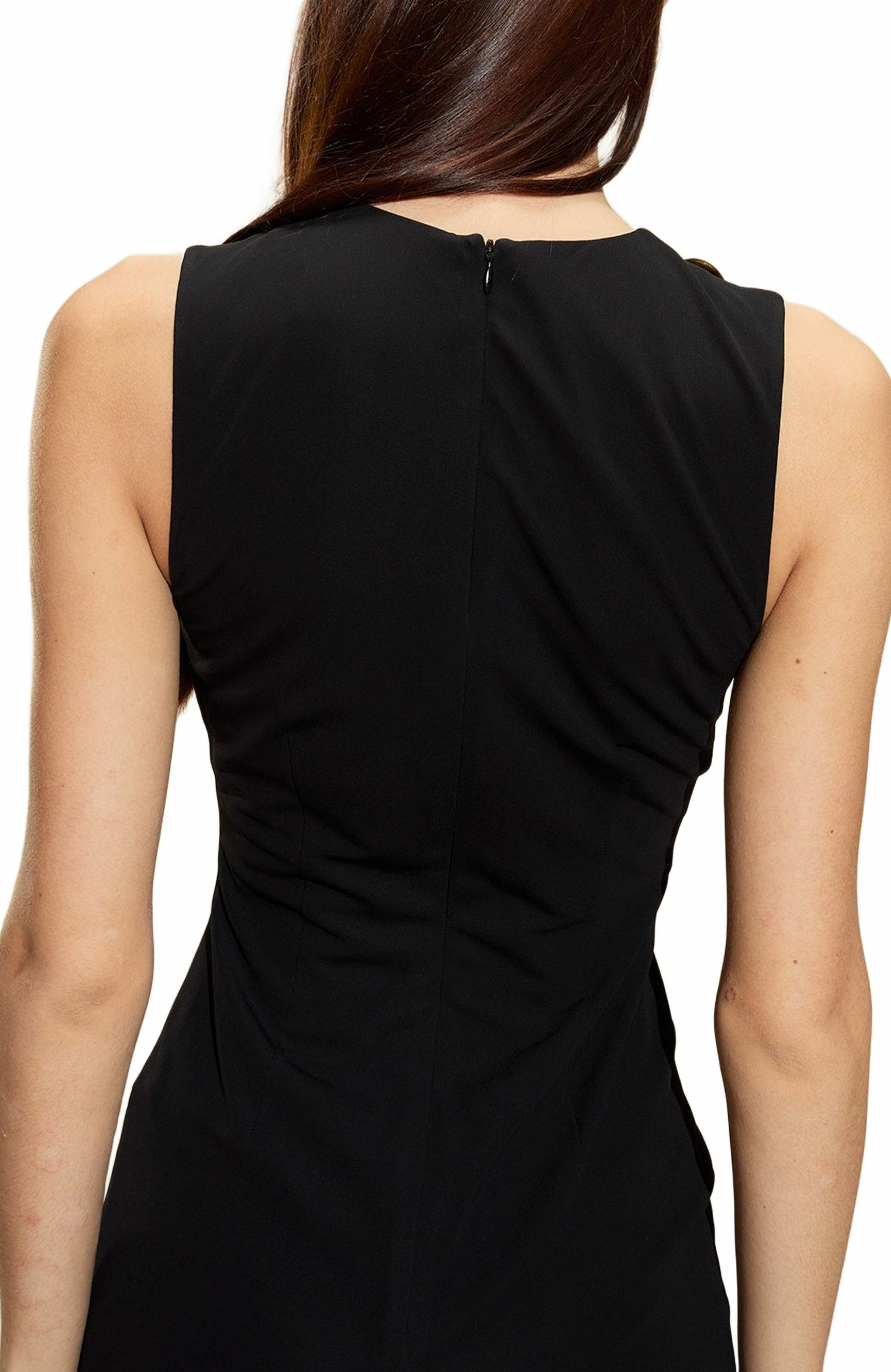 Cynthia Rowley Calypso Mini Knit Dress in Black at Nordstrom - 5