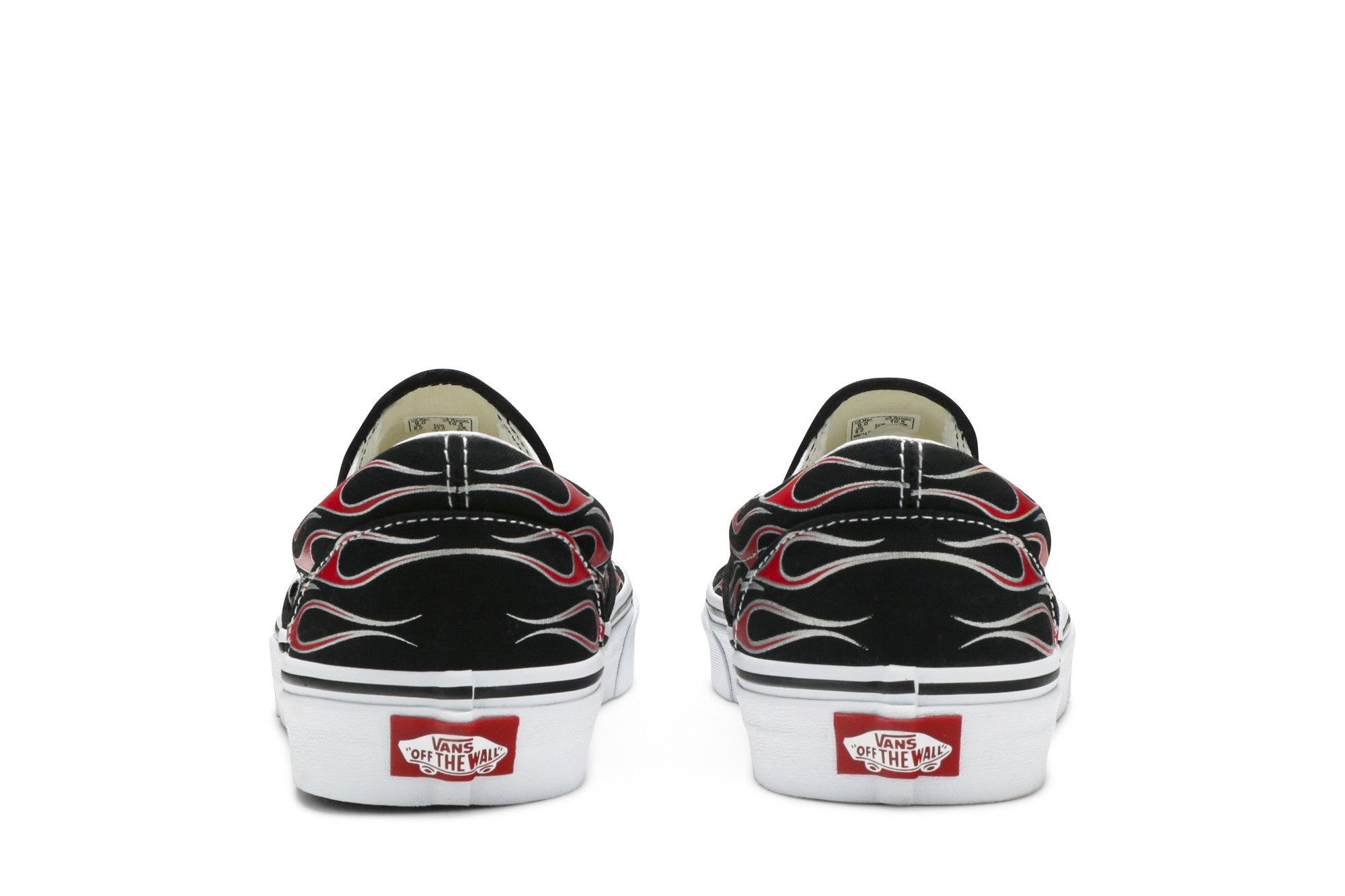 Classic Slip-On 'Mash Up Flames' - 6