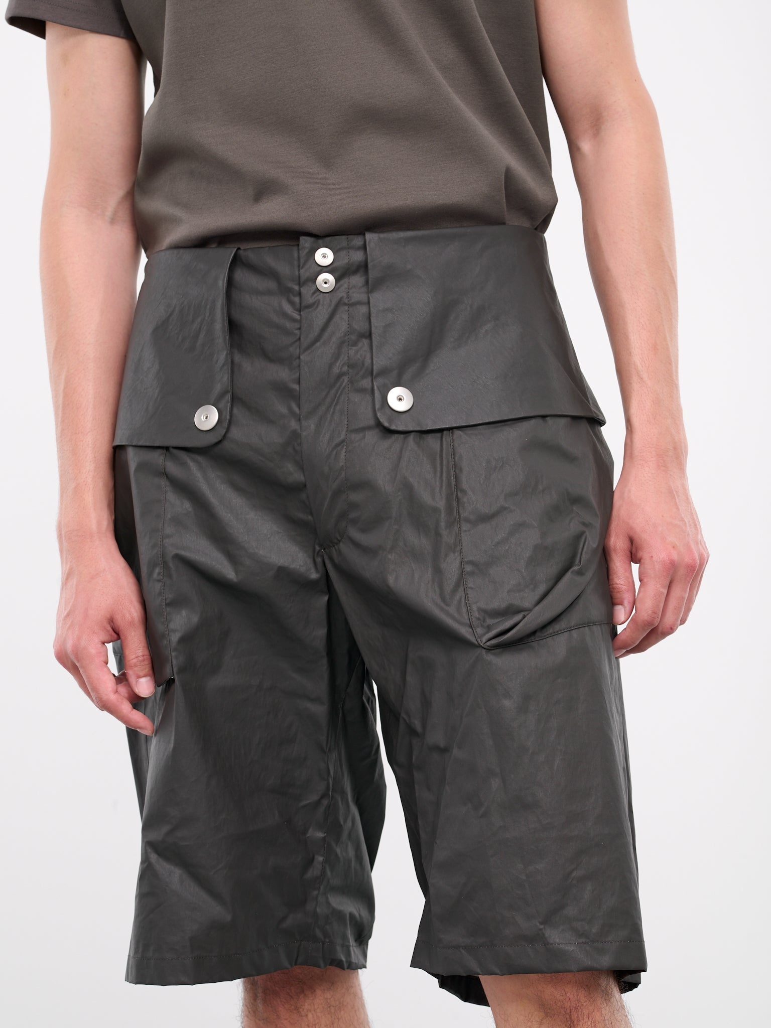 omar afridi 初期　shorts Omar Afridi Flap Shorts | hlorenzo | REVERSIBLE