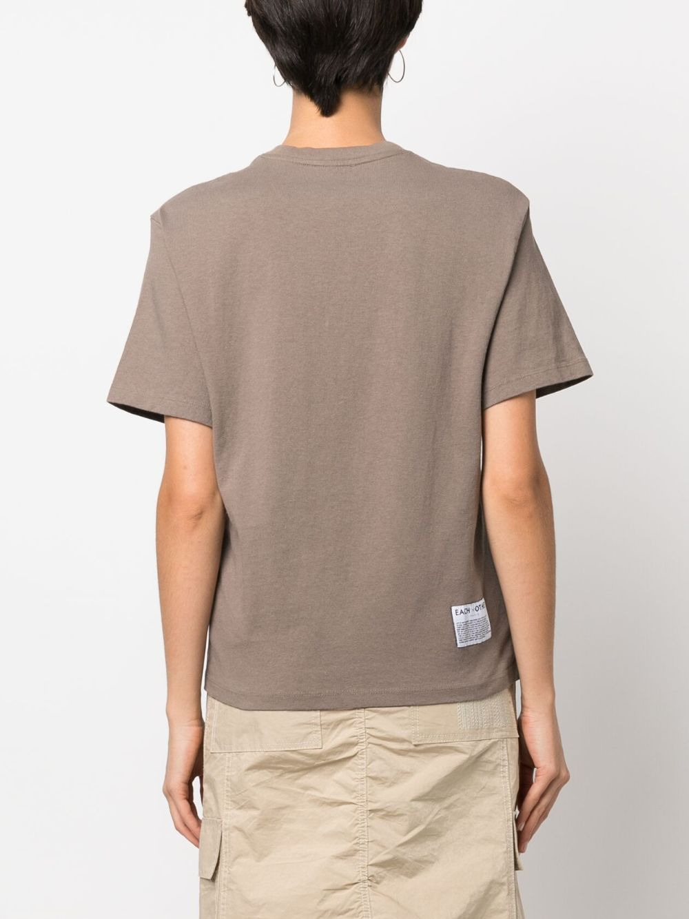 logo-print cotton T-shirt - 4