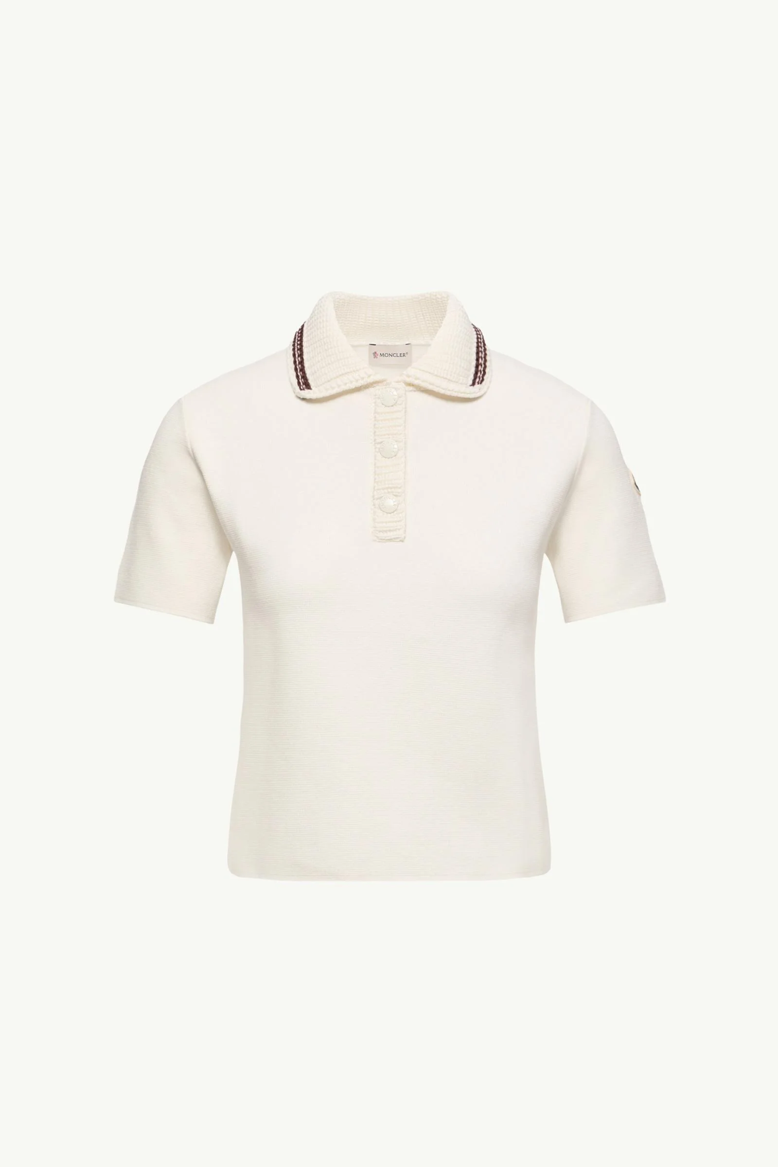 Cotton Knit Polo Shirt - 1